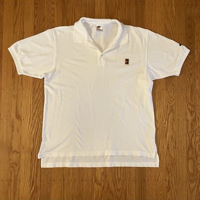 Vintage 90s Nike Challenge Court Polo Shirt Mens M Tennis Andre