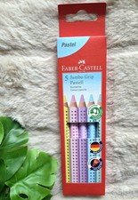 Faber-Castell Jumbo Grip Pastell Buntstifte 5 Stk. | Neu OVP