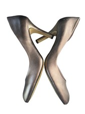 Nine West Metallic Holiday High Heel Pumps Size 10