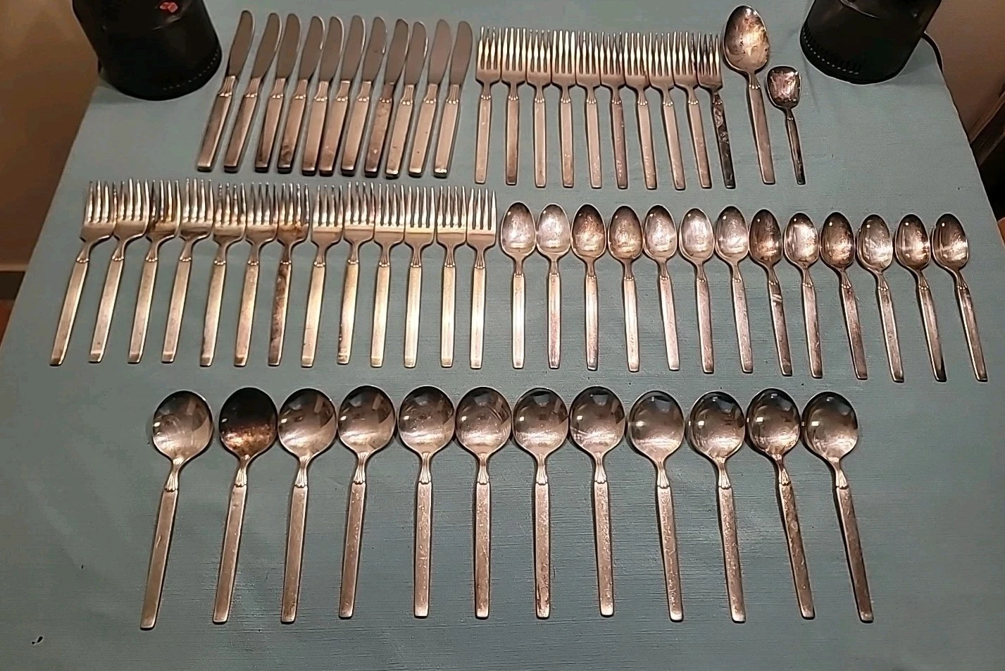 Twilight Community Silver Plated Flatware Set 61 pcs