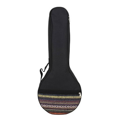 4 String Banjo Bag Adjustable Shoulder Strap Padded Banjo Gig Bag for Travel