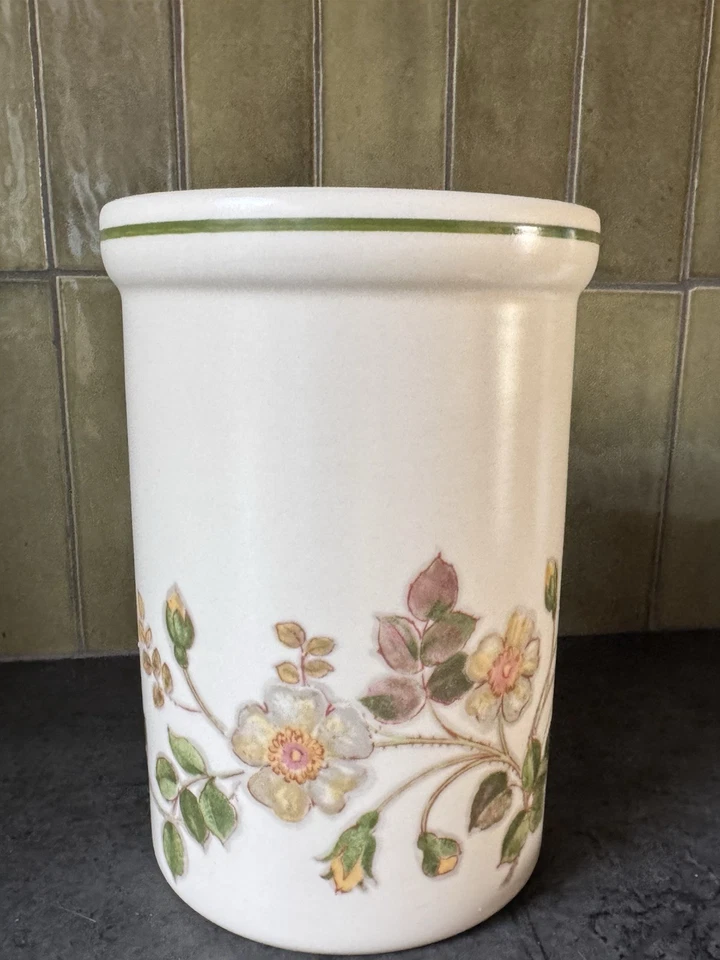 Vintage Marks & Spencer Autumn Leaves St. Michael’s Utensil Jar Holder 16.5cm - Image 4 of 4