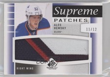 2013-14 SP Game Used Edition Supreme Patch 11/12 Ales Hemsky #SP-AL Patch 2d8