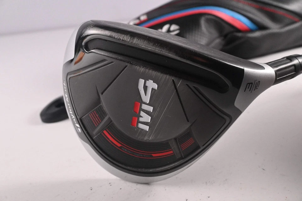 Taylormade M4 #3 Wood / 15 Degree / Regular Flex Fujikura Atmos Red 5 Shaft - Image 2 of 4