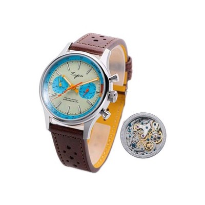 Sugess Chronograph Hand Winding ~ Seagull ST1901 Movement ~ Top Time Pilot Watch