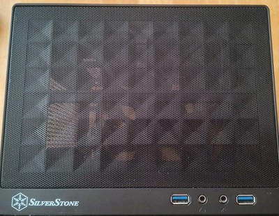 SilverStone Technology Mini-ITX Case with Mesh Front Panel Black (SST-SG13B-USA)