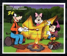 Ghana 1998 Mi. Bl.344 Bloc Feuillet 100% Neuf ** 5000 C, Disney, Mickey Mouse, M