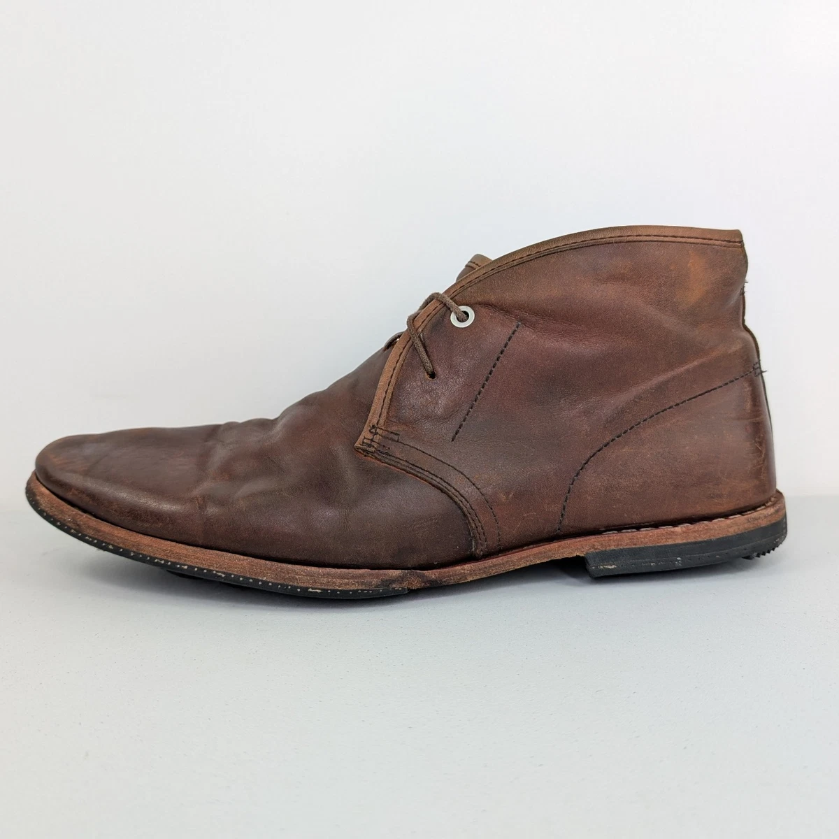 Timberland Wodehouse Ankle Laced Brown Soft Leather Chukka Boots Men\'s 12 75509 Timberland Boot Co. Wodehouse 75509 Brown Leather Chukka  main image 2