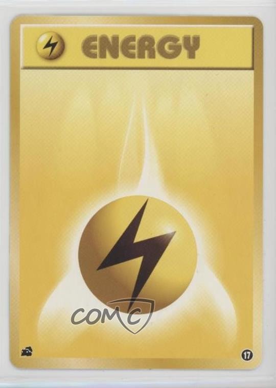 Lightning Energy Japanese Pokemon Intro Pack: Bulbasaur #17 1999