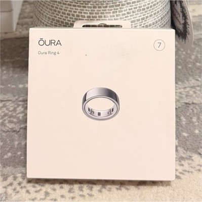 Oura Ring 4 Silver - Size 7