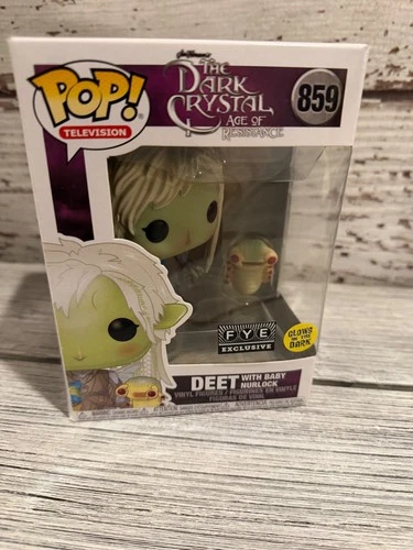 Funko Pop! Television Dark Crystal DEET w/ BABY NURLOCK FYE Exclusive GITD #859
