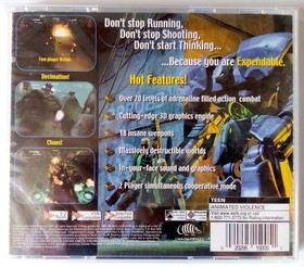 Sega Dreamcast Game Lot: Expendable, Vigilante 8 2nd Offense, Zombie Revenge