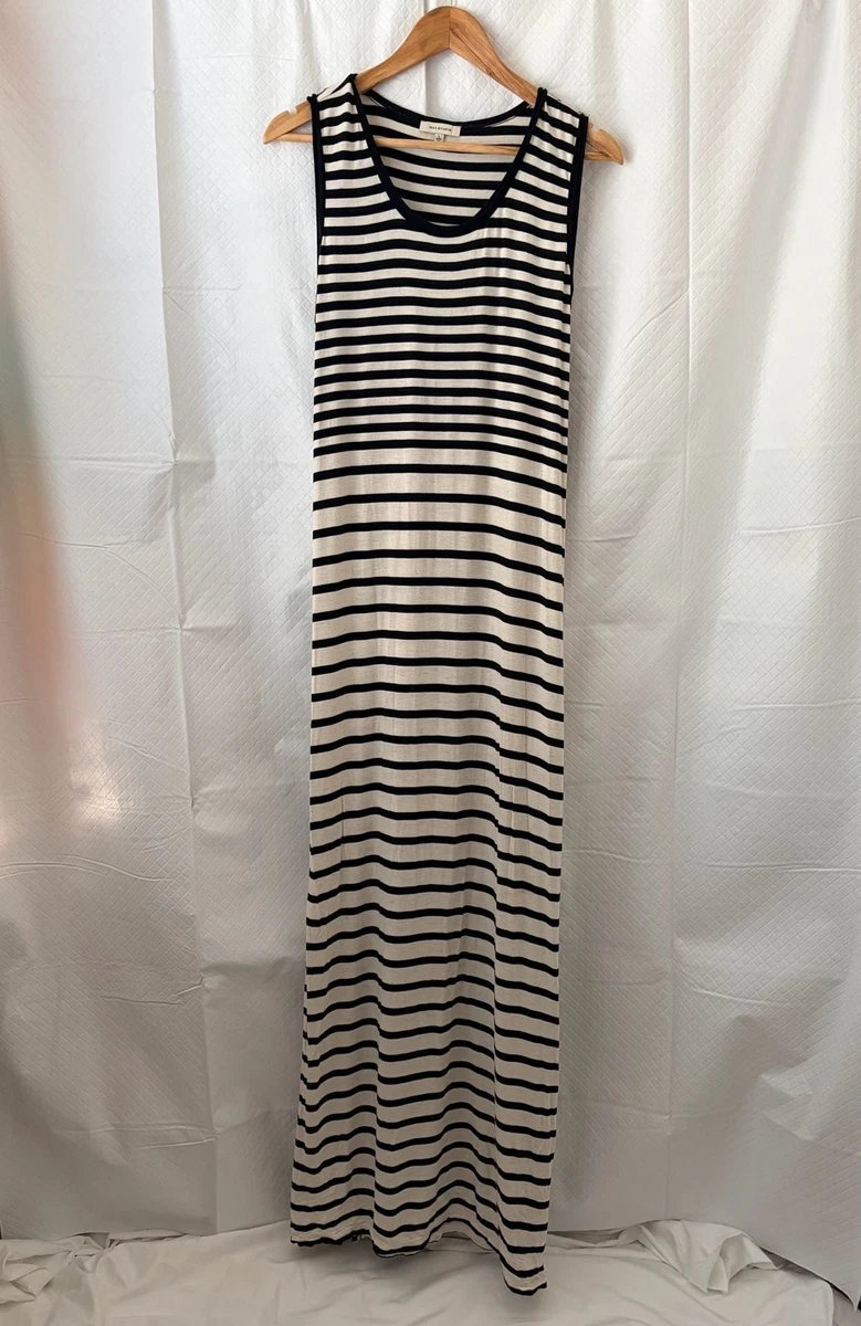 maxi dress tight fit Ella Flora Laserwork Strap Maxi Dress in Cotton Denim S/P