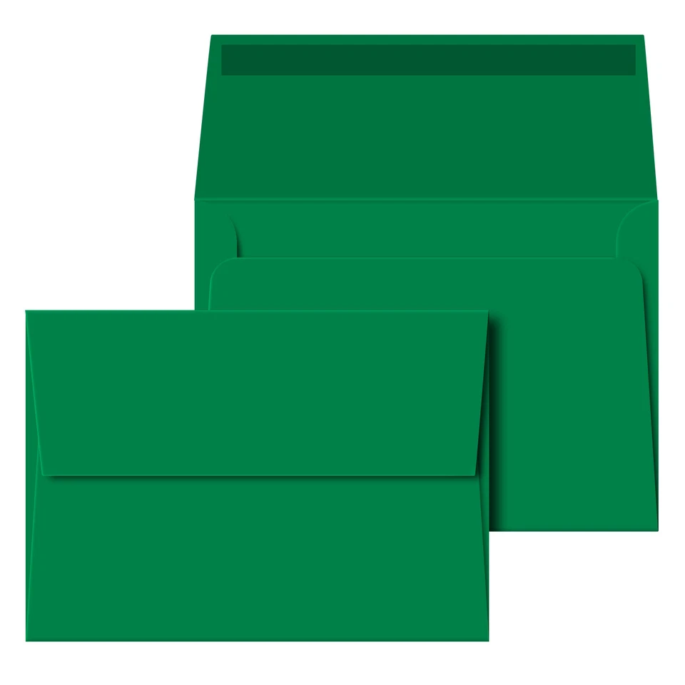 Sobres A7, 5 1/4" x 7 1/4", solapa cuadrada, unión de 24 lb (90 gsm), 250 por paquete Foto 3 de 4