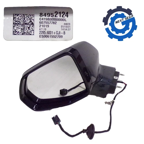 OEM GM Left Blue Side Wing Mirror No Blind for 2019-2023 Cadillac XT4 84952124