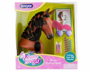 horse styling head