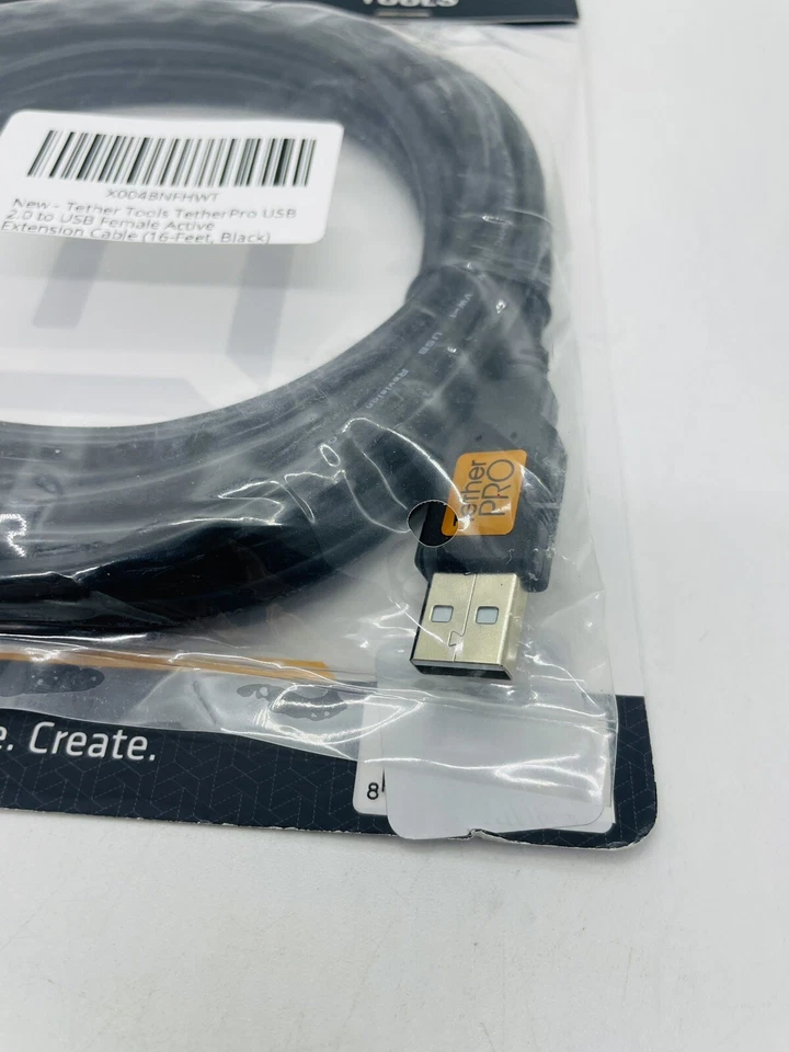 Tether Tools TetherPro USB 2.0 Active Extension Cable | 16', Black - Image 3 of 4