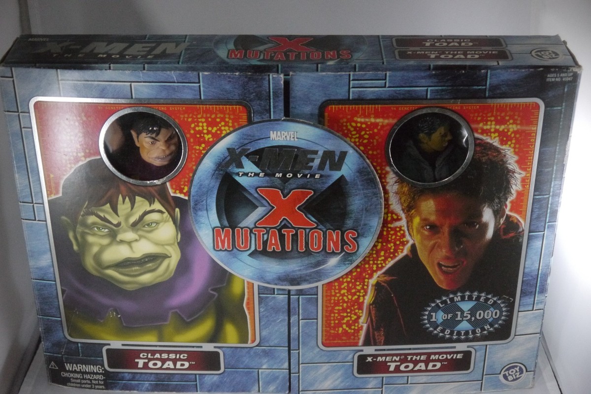 Ray Park Signed X-Men Mutations Classic Toad And Movie Toad
