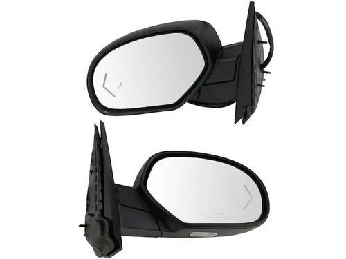 TRQ 69JY46F Door Mirror Set Fits 2009-2014 Cadillac Escalade ESV