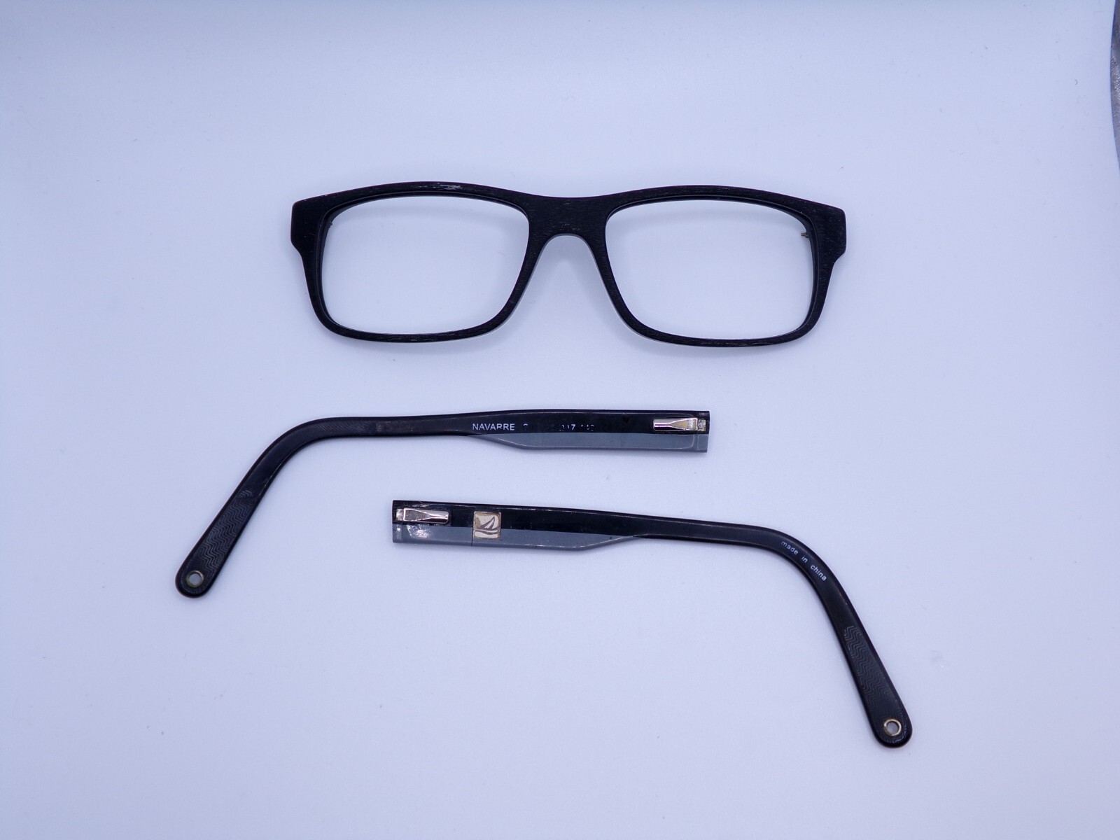 Sperry TopSider Navarre Black/Grey (C01) 54 17 140 Eyeglass Frame