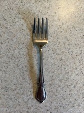 Oneida CHATEAU Baby Fork Infant Oneidacraft Deluxe Stainless 4 1/4  