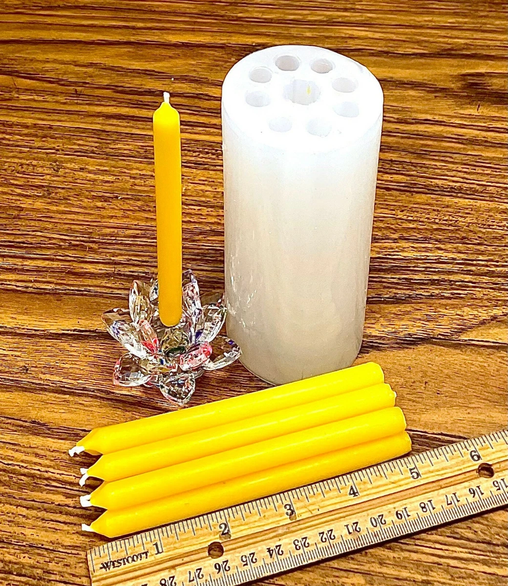 5” mini taper silicone candle mold birthday magic ritual candles