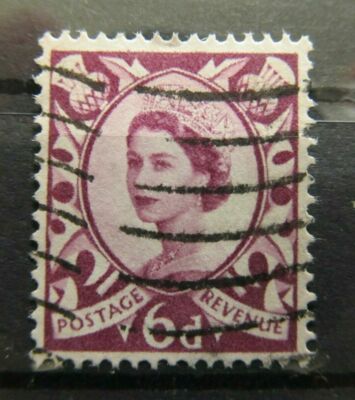Großbritannien QE II Regional Issues 1958 Wmk Mult Crown 6d Fine Used A4P18
