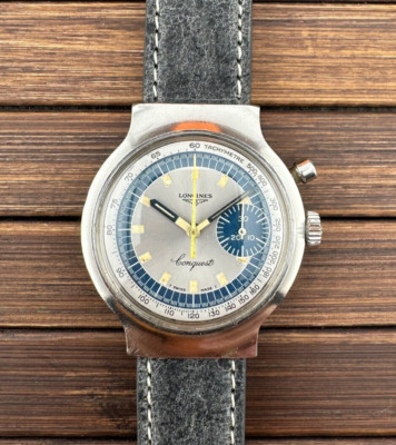 Longines Herrenuhr Vintage Olympiade 1972 Munich Chronograph Monopush Cal.334