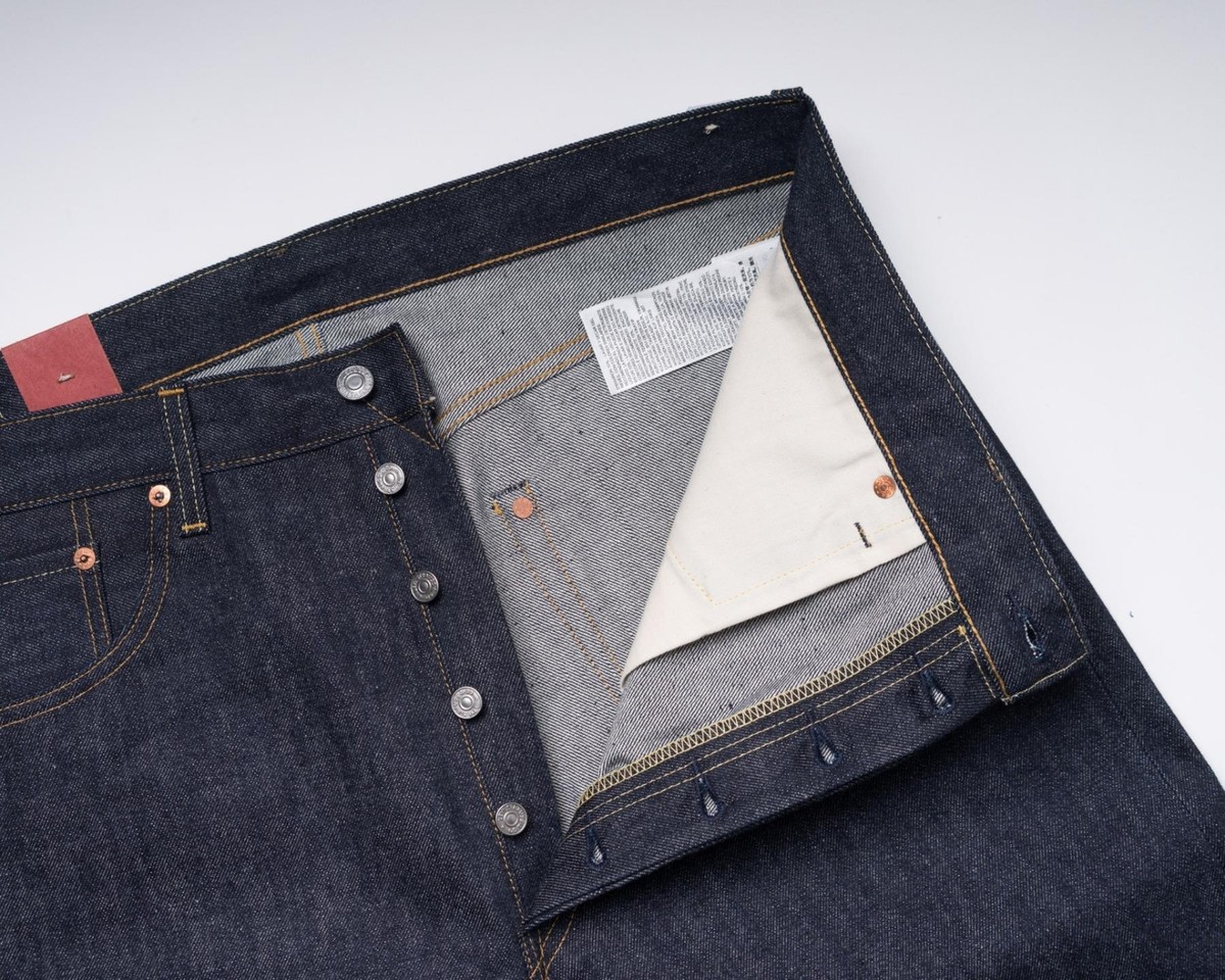 LVC Levi's Vintage Clothing Big E 501 XX 1955 Raw Selvedge Denim