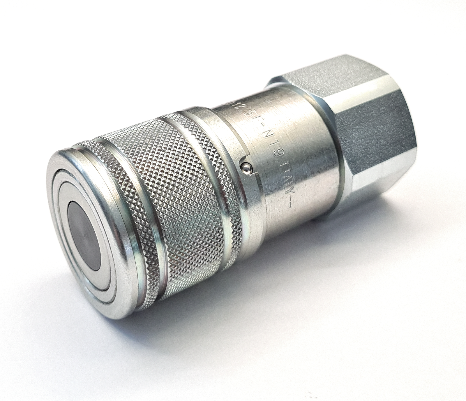 Hydraulic Flat Face Quick Release Female Carrier Coupling 3/4"" BSP Thread - DNP