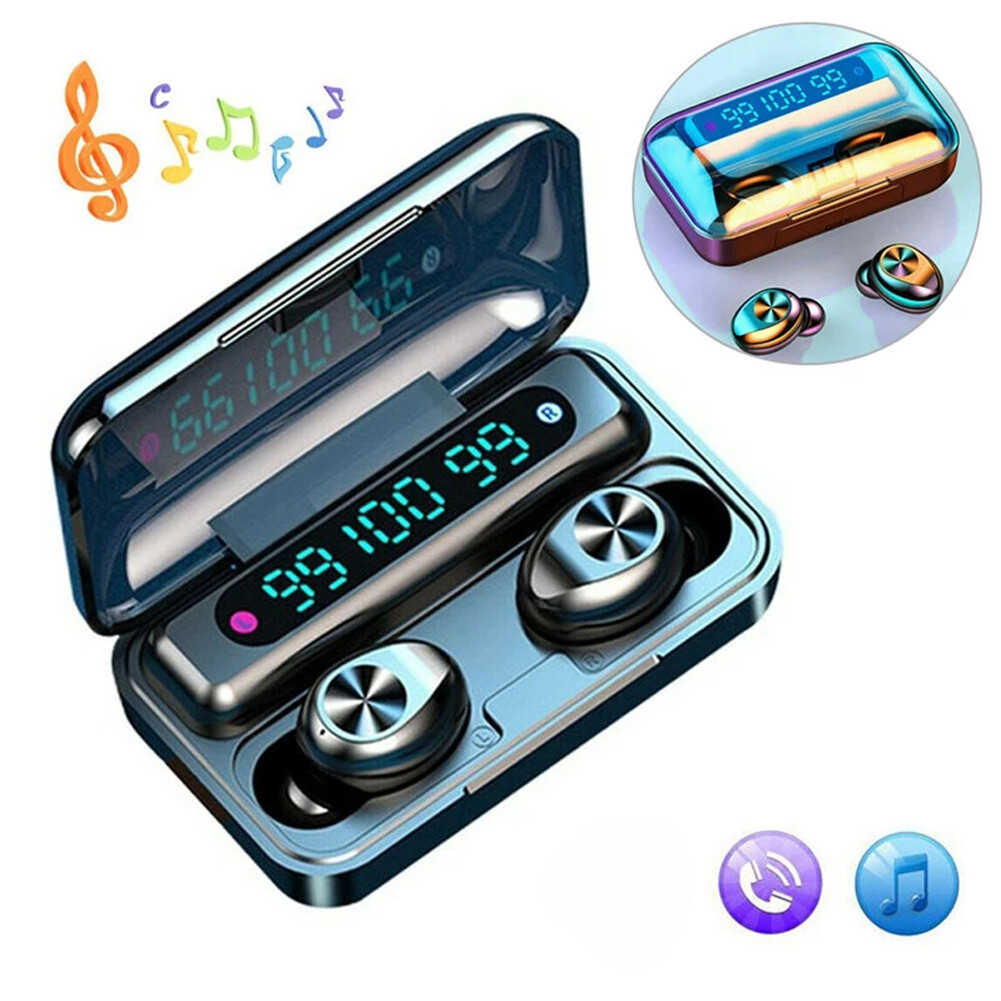 Wireless Bluetooth Headset Stereo Earphones Mini Earbuds for Android iOS Phones