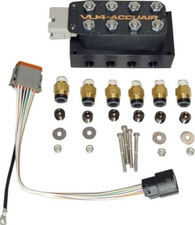 Accuair Vu4 Air Ride Suspension Valve Manifold 4 Corner 38 Smc Fitting