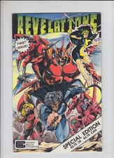 Revelations Special Edition #1 VF SIGNED W/ SKETCH Daphne Lage Golden Realm 1992