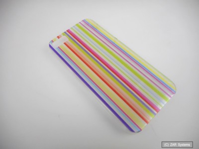 Fontastic LTAPIPHONE5BC13 Handyhülle Case gestreift für Apple iPhone 5 5S SE NEU