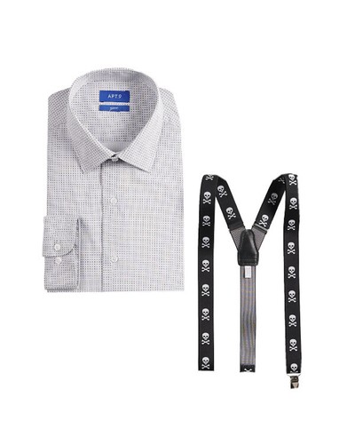 APT.9 Mens Extra Slim Fit Dress Shirt w 