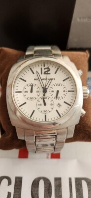Michael Kors Mens Chronograph Watch MK-8117 MK8117 Needs Battery