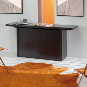Dettagli Su Kombine Consolle Design Tavolo Trasformabile E Panca Incorporata 160 X 90 Cm