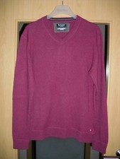 Peckott, Herren Pullover Merinowolle/Kaschmir, Gr.M-L