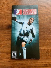 World Tour Soccer Playstation Portable Sony PSP Manual Only