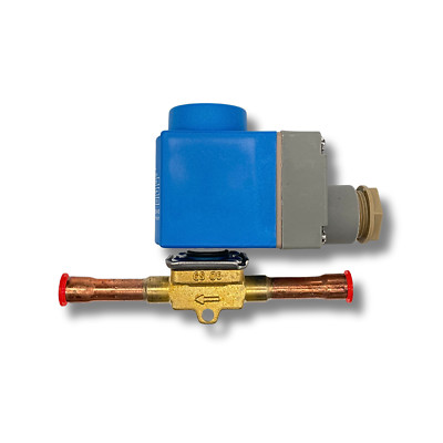 Magnetlötventil 1/4'', 3/8'' und 1/2'' mit Spule - Ideal für Kühlung