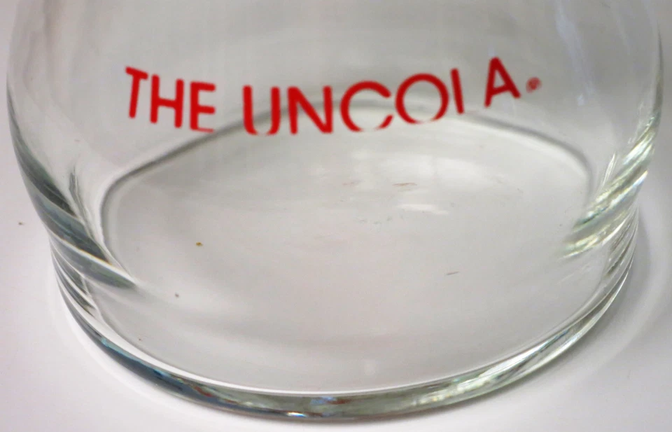 7 UP THE UNCOLA Upside Down Soda Fountain Style Drinking Glass 12 oz. VINTAGE - Image 4 of 4