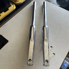 2012 Victory Vegas Jackpot Chrome Front Fork Set Bent