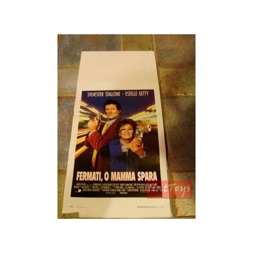 Locandina Film FERMATI O MAMMA SPARA Silvester Stallone Original Poster Cinema