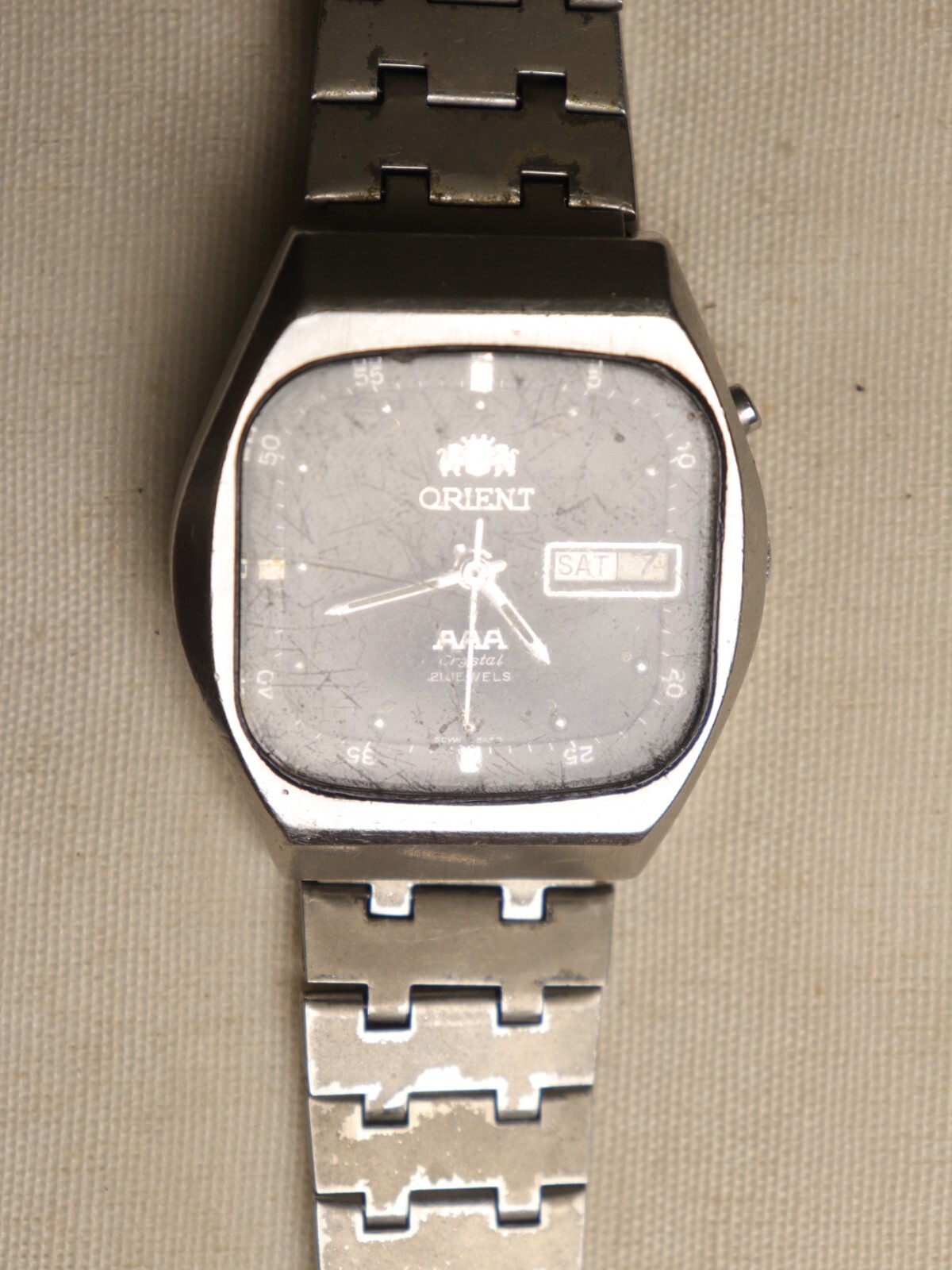 Vintage Orient AAA Crystal Automatic 0S469C734, T… - image 11