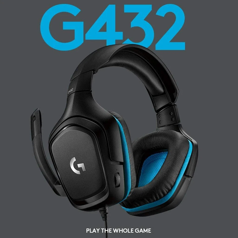 Logitech G432 Gaming-Headset, 7.1 Surround Sound, Kabel, PC/Xbox One/Nintendo SG - Bild 2 von 4