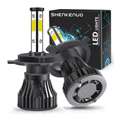 2 LED headlight bulbs for Deere 2130, 2140 (sn after 43000), 2941 tractor: USA