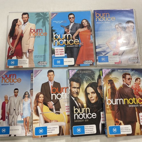 Burn Notice : Season 1-7 Complete Series DVD Region 4