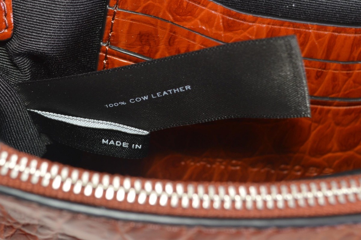 NEW Marc Jacobs J MARC $350 Leather Croc Print Mini 3 Way NEW Marc Jacobs J MARC $350 Leather Croc Print Mini 3 Way