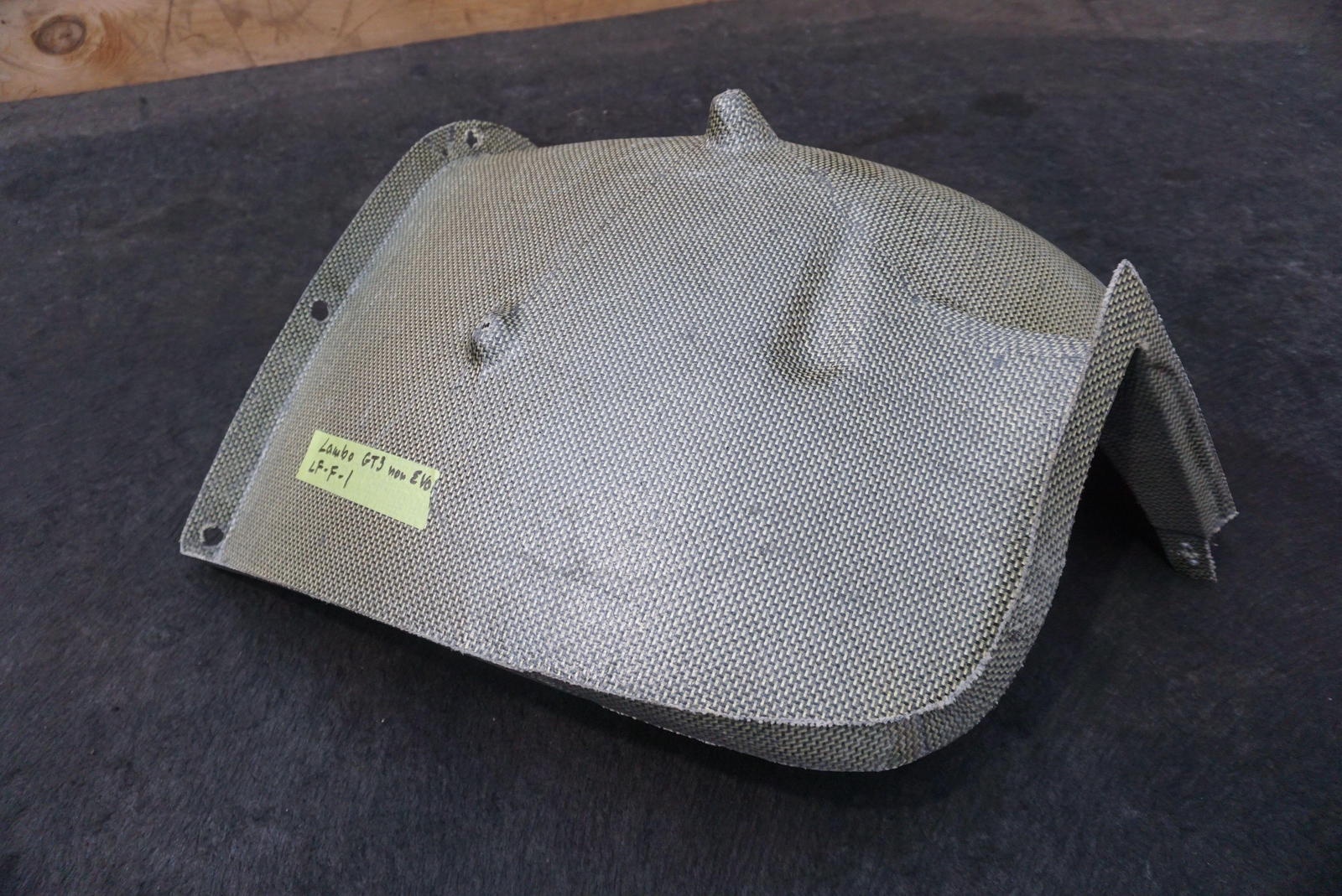 Rear Left Forward & Rearward Fender Liner Lamborghini Huracan GT3 15-19 *Note