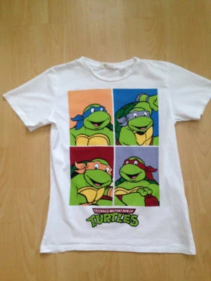 H&M Teenage Mutant Ninja Turtles T-Shirt 158 164 TMNT Leonardo - Bild 1 von 2